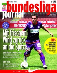 Bundesliga-Cover Edition FK Austria Wien. 