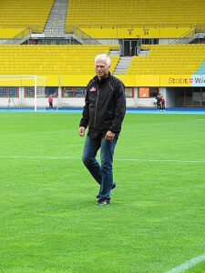 Wo er ist, dort hält der Erfolg Einzug - trotz der gestrigen Final-Niederlage. Anton "Toni" Polster. Foto: oepb 