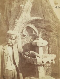 Baustelle auf dem Süd-Turm von St. Stephan im Jahre 1865. Foto: Andreas Groll / Bundesdenkmalamt