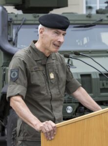  General Robert Brieger während der Festansprache. Foto: Bundesheer / Simader