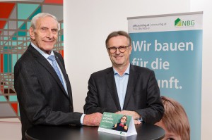 NBG Vorstand Dir. Walter Mayr (links), sowie Mag. Manfred Fabsits. Foto: Werner Jäger 