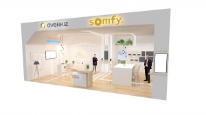 Somfy auf der Light + Building 2020 im deutschen Frankfurt am Main. Foto: © Somfy