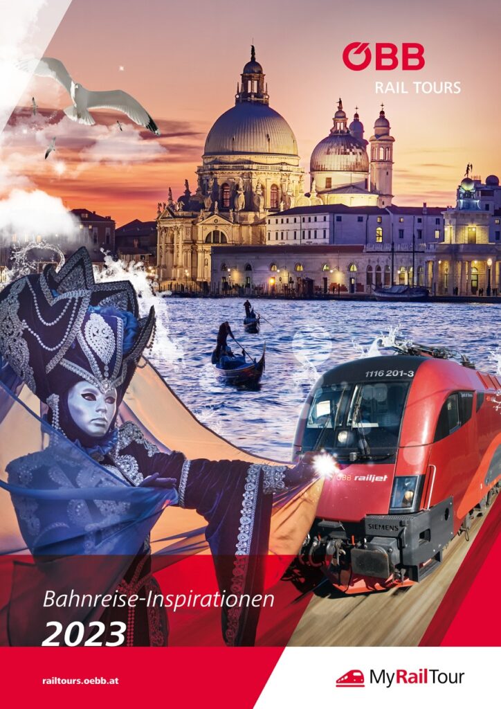 ÖBB Rail Tours GanzjahresKatalog BahnreiseInspirationen 2023